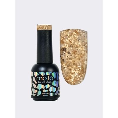 MOJO Топ матовый с золотыми хлопьями (8 мл)