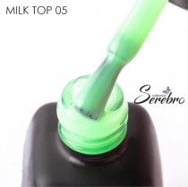 Serebro Молочный топ без липкого слоя Milk top №05, 11 мл