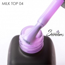 Serebro Молочный топ без липкого слоя Milk top №04, 11 мл