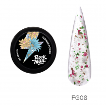 RockNail Гель Flower Power FG08 Rock'n'Rose, 10мл