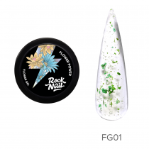 RockNail Гель Flower Power FG01 Gardenia Gang, 10мл