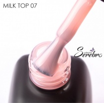 Serebro Молочный топ без липкого слоя Milk top №07, 11 мл