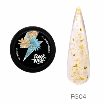 RockNail Гель Flower Power FG04 Lilies For Myself, 10мл