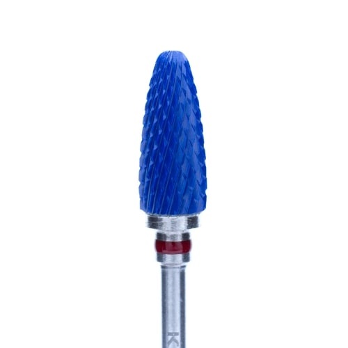 21236к (Пуля(кукуруза)синяя) Фреза керамическая Кристалл Nails 