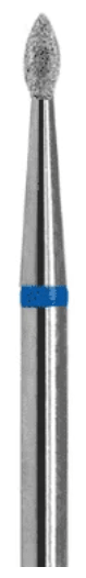 104300 Алмазная фреза (бутон синий) (В контейнере) Medium