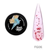 Гель для наращивания RockNail Flower Power FG06 Petals And Spikes 10мл