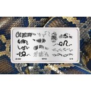 Пластина для стемпинга Go! Stamp 179 Triptych