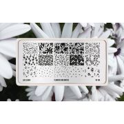 Пластина для стемпинга Go! Stamp 184 Flowers and Match