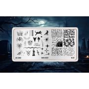 Пластина для стемпинга Go! Stamp 257 Dark Secret