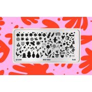 Пластина для стемпинга Go! Stamp 305 Green Touch