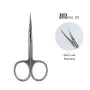 Профессиональные ножницы для кожи Zitz Pro S1 для левши (заточка Plastina)