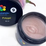 Bloom POLY GEL №9 (искрящийся светло-розовый) 30 мл