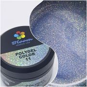 Bloom POLY GEL №11 (прозрачный с блестками) 12 мл
