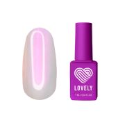 Топ жемчужный без липкого слоя  с эффектом втирки Lovely (розовый), 7 ml