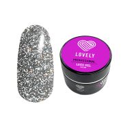 Гель для наращивания и укрепления Lovely, Lego Gel Lurex 01, 15 гр