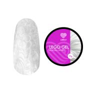 Гель для наращивания и укрепления Lovely, Lego Gel Aurora White, 15 ml
