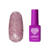 Гель-лак светоотражающий Lovely, коллекция «Diamond Nude» DN03