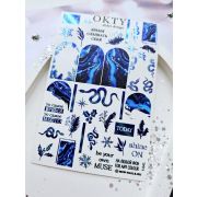 Слайдер - дизайн OKTY f-041 комбинированные с фольгой