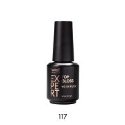 Топ глянцевый без УФ-фильтра Top Gloss Non Sticky Runail Expert №117, 18мл флакон