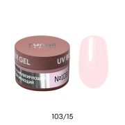 Гель моделирующий UV BUILDER GEL Runail Expert №103, 15г банка