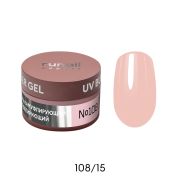 Гель моделирующий UV BUILDER GEL Runail Expert №108, 15г банка