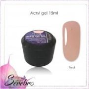 Acryl Gel «Serebro collection» №06, 15 мл