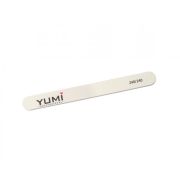 YUMI Professional Пилка(240/240) моющаяся прямая малая  белая