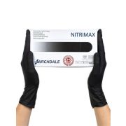 Перчатки СПЕЦЦЕНА одноразовые нитриловые NitriMAX Черные L 100 шт
