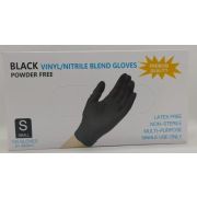 Перчатки BLACK Vinil-Nitrile Blend Gloves размер S СПЕЦЦЕНА