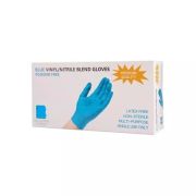Перчатки BLUE Vinil-Nitrile Blend Gloves размер М СПЕЦЦЕНА