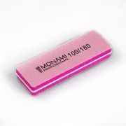 Monami Баф прямоугольный мини 100/180 розовый*