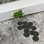 Сменные файлы черные для педикюрного диска  d 15 мм размер S 100 грит. 45 шт.