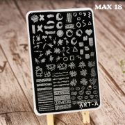 Art-A  Пластина для стемпинга MAX 18-51