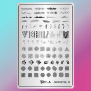 Art-A  Пластина для стемпинга MAX Abstraction 01