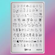 Art-A  Пластина для стемпинга MAX Multi 01