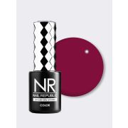 NR-202 Perfect red гель-лак, Бордово-фиолетовый (10 мл)