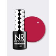 NR-204 Perfect red гель-лак, Перламутрово-рубиновый (10 мл)