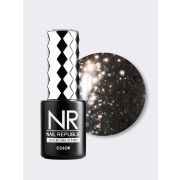 NR-385 Night life гель-лак жидкий кристалл, Серый (10 мл)