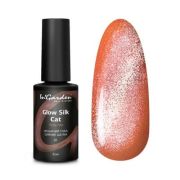 Гель-лак  «Кошачий глаз» сияние шелка Glow Silk Cat Eye 001, 8 мл