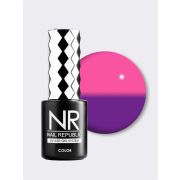 NR Гель-лак THERMO COLOR 600, Фиолетовый-розовый (10 мл)