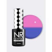 NR Гель-лак THERMO COLOR 601, Синий-розовый (10 мл)
