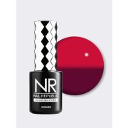 NR Гель-лак THERMO COLOR 604, Сливовый-розовый (10 мл)