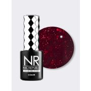 NR-425 Cherry lady гель-лак, Мерцающий красная шпинель (10 мл)