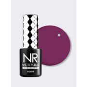 NR-166 Cherry lady гель-лак, Пурпурно-фиолетовый (10 мл)