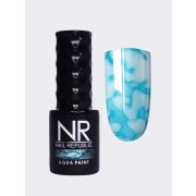 NR Краска для техники «по мокрому» AQUA PAINT 04, Голубой (10 мл)