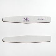 NR Пилка серая ромб пластик 180/240 грит (25 шт)