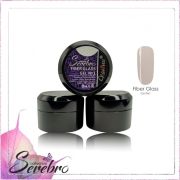 Fiber glass гель со стекловолокном «Serebro collection» №01 (прозрачный), 8 мл