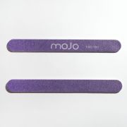 MOJO Пилка прямая сиреневая пластик 180/180 грит (25 шт)