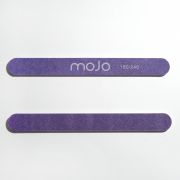 MOJO Пилка прямая сиреневая пластик 180/240 грит (25 шт)