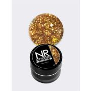 NR Гелевая краска DISCO SHINE 13 с крупными шестигранниками (7 мл)